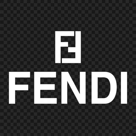 fendi logo white